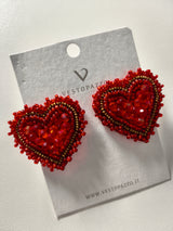 Orecchini cuore vestopazzo