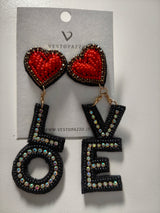 Orecchino love vestopazzo