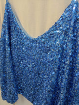 T-shirt + top paillettes