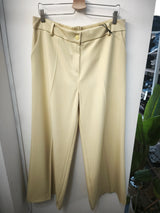 Pantalone palazzo giallo