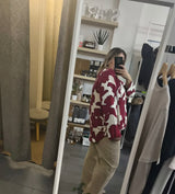 Camicia lunga fiore Soya