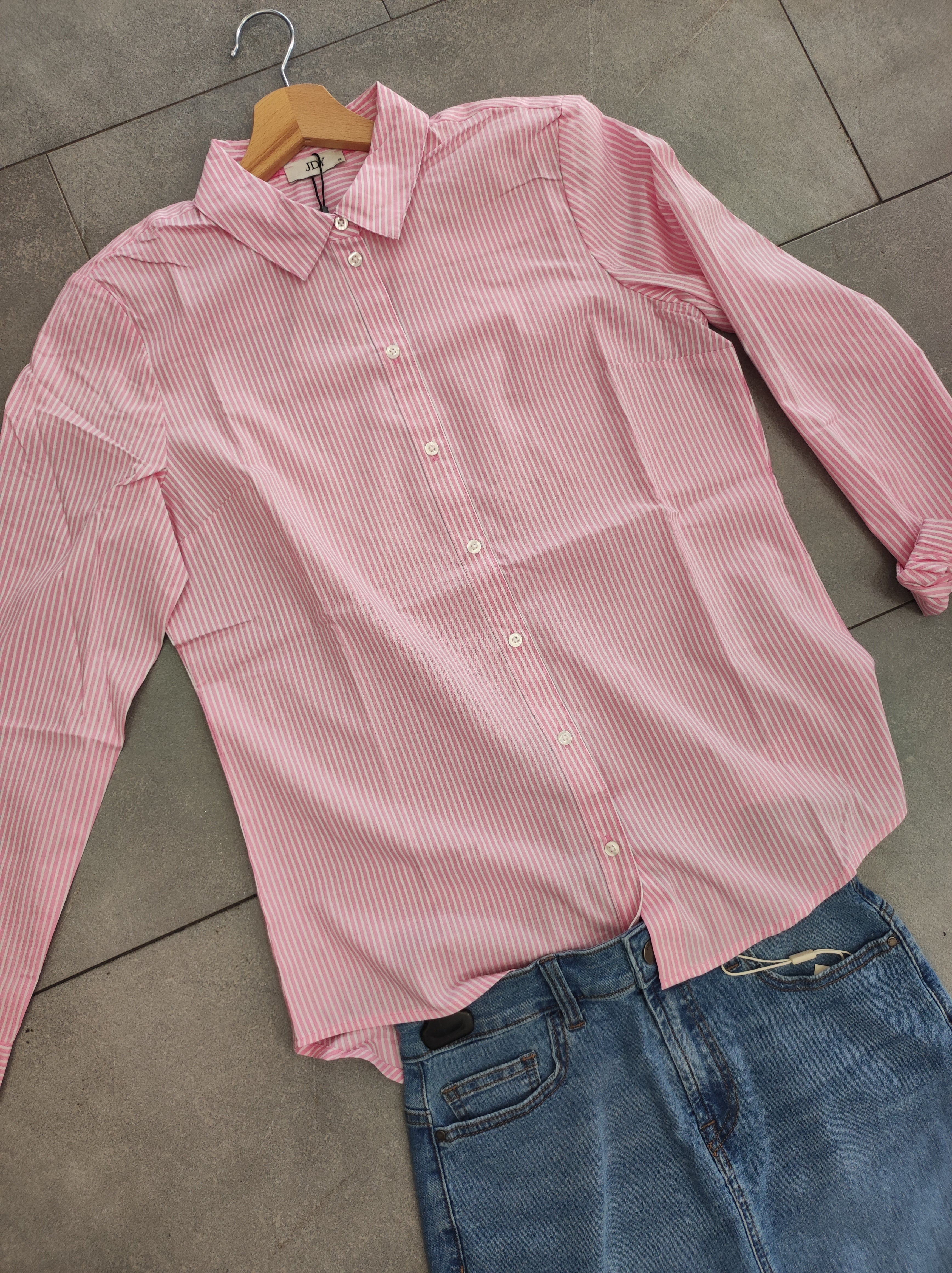 Camicia Pink White