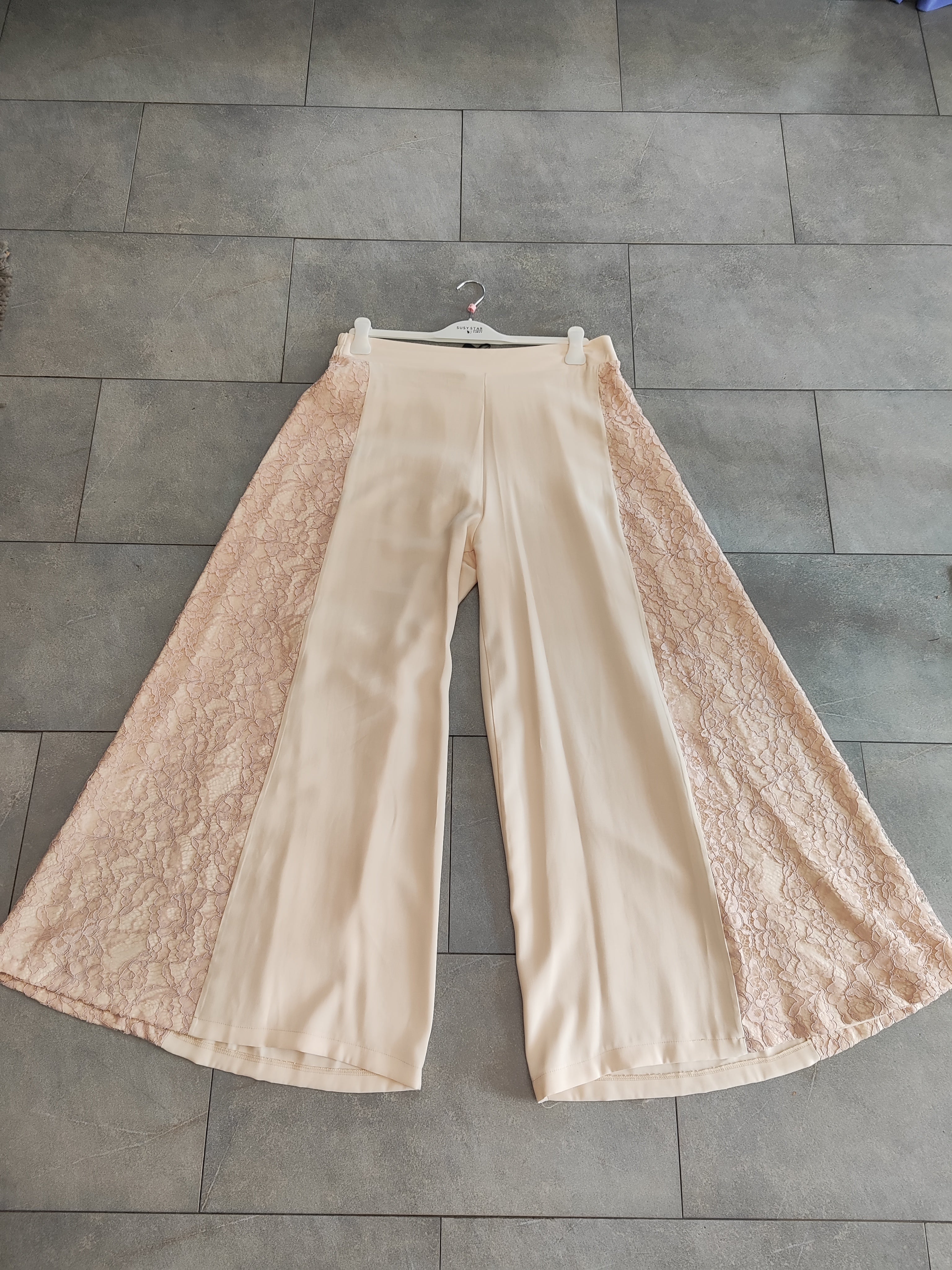 Pantaloni banda pizzo 2458