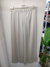 Pantalone a palazzo in raso
