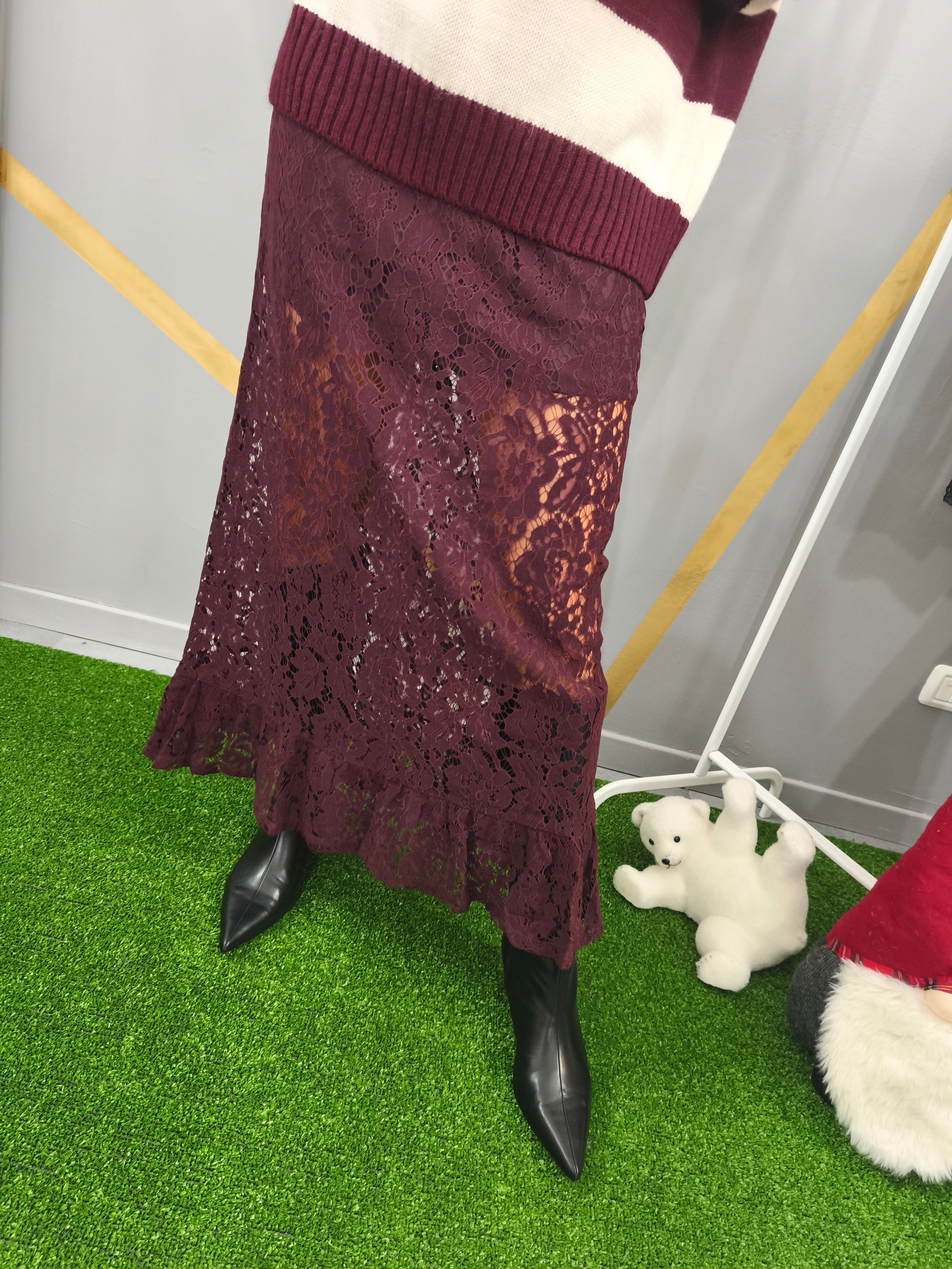 Gonna pizzo -flash feste-