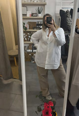 Camicia over cotone Soya