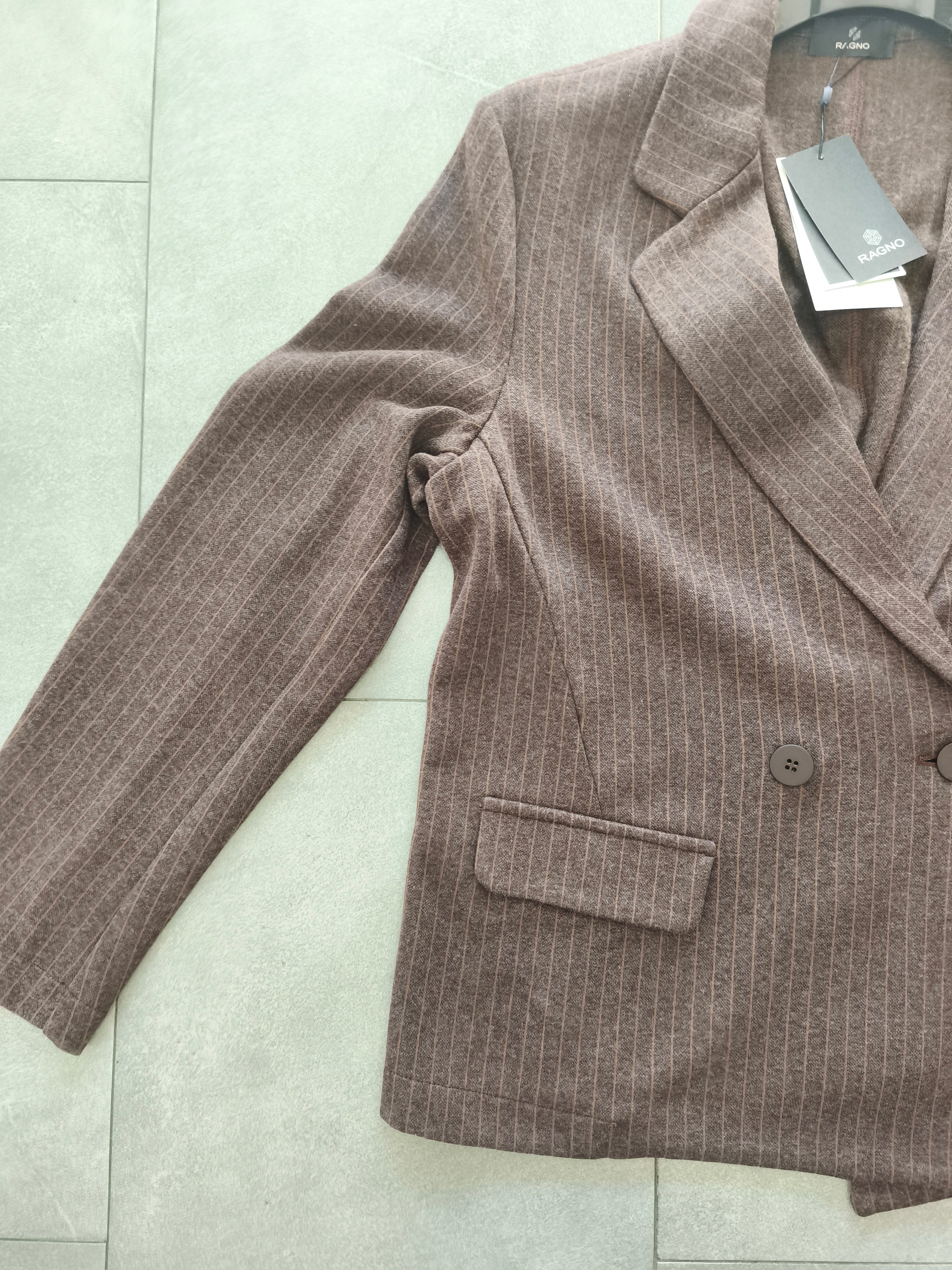 Giacca ragno gessata