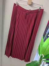 Gonna plissé con coulisee