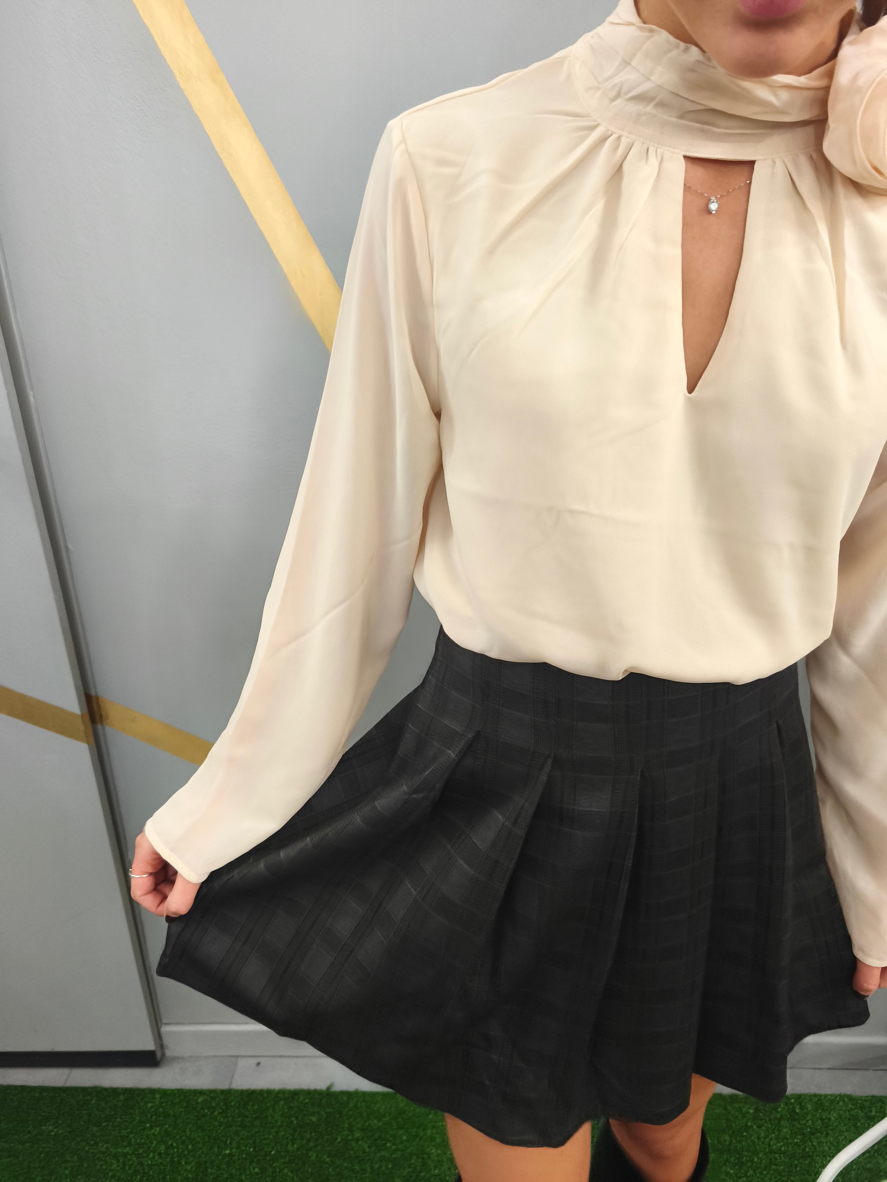 Gonna pieghe -flash feste-