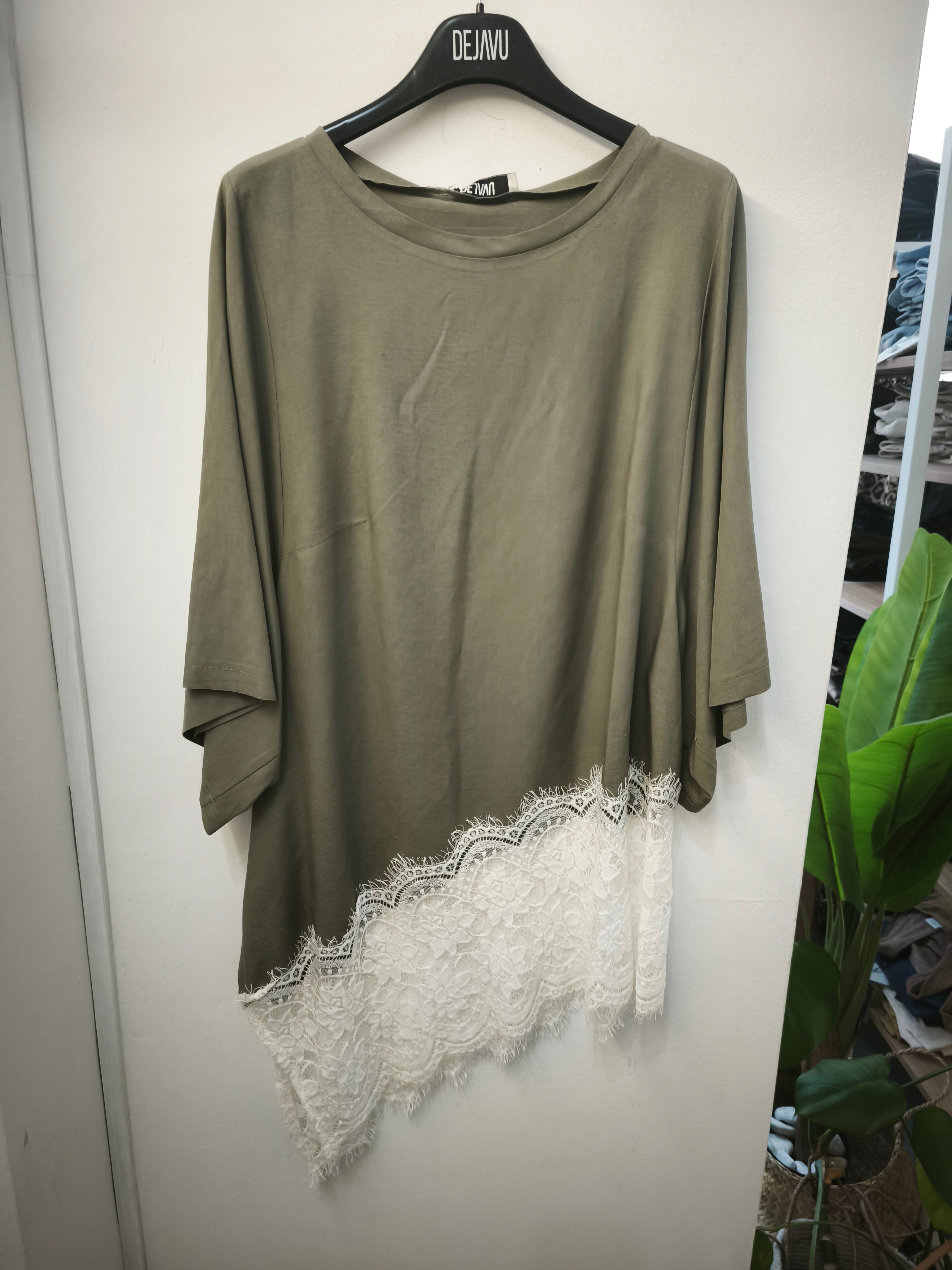Blusa pizzo