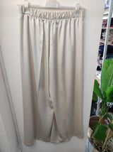 Pantalone a palazzo in raso