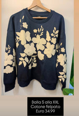 Felpa fiori new jdy