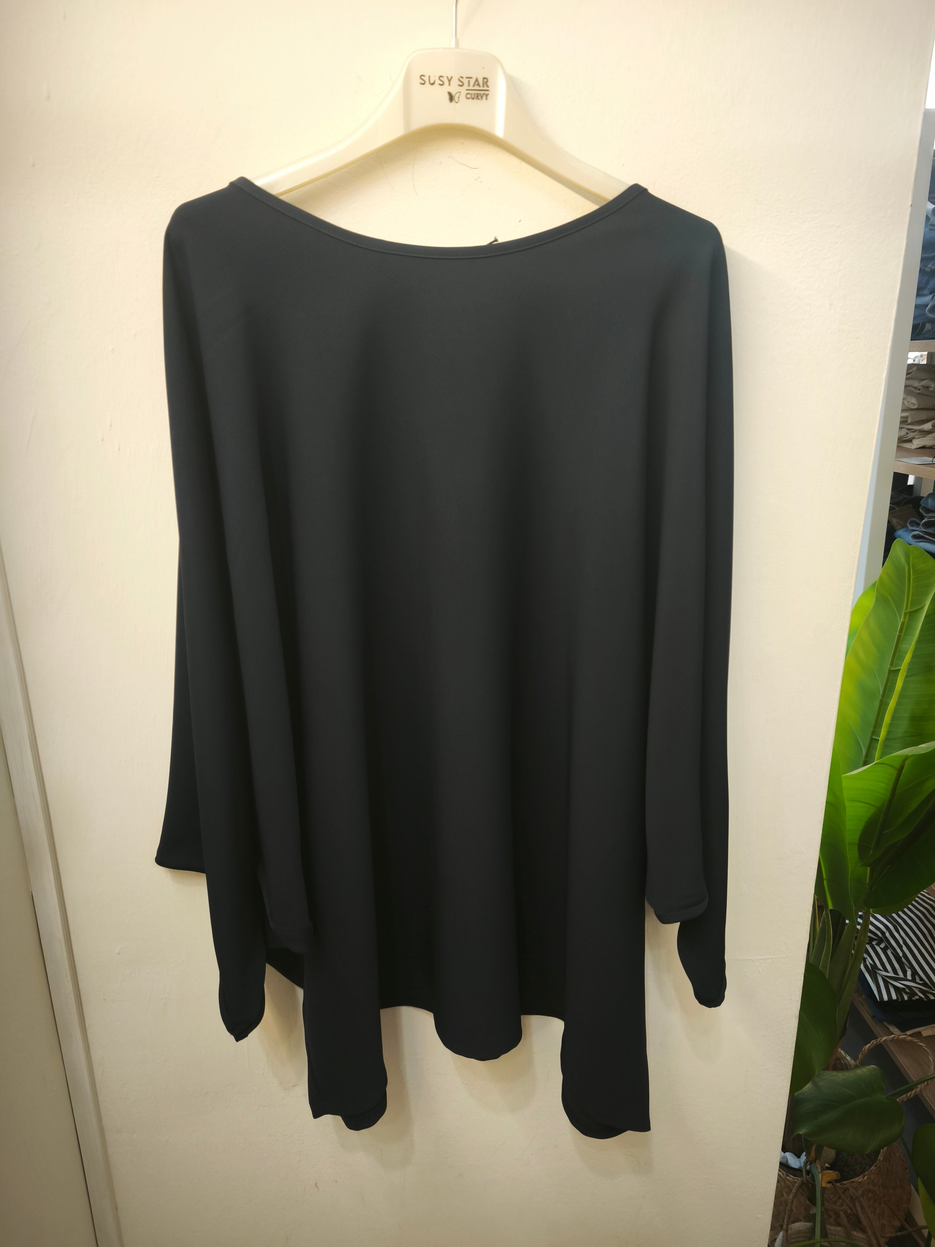 Maglia fluido blu