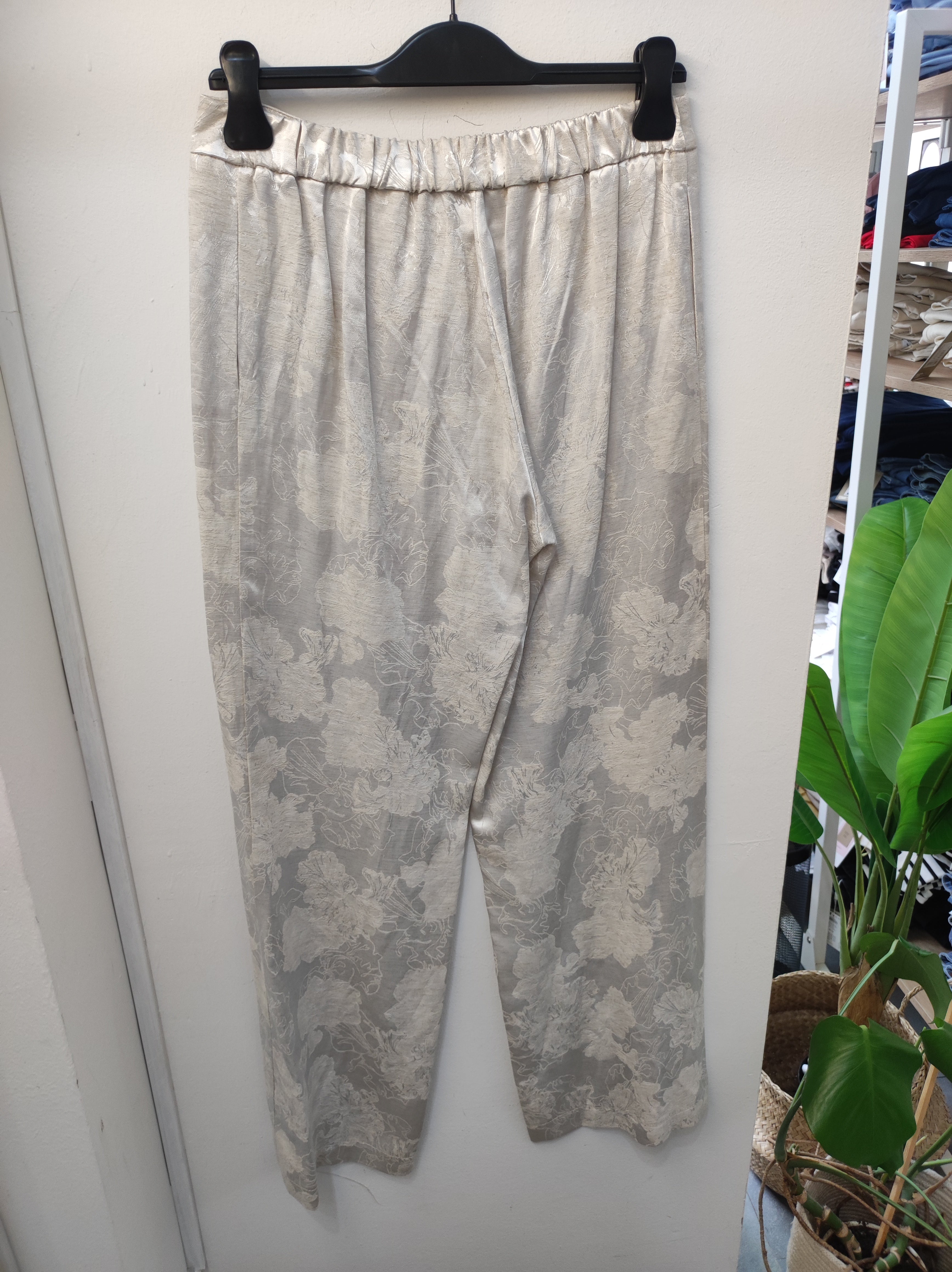 Pantalone jacquard