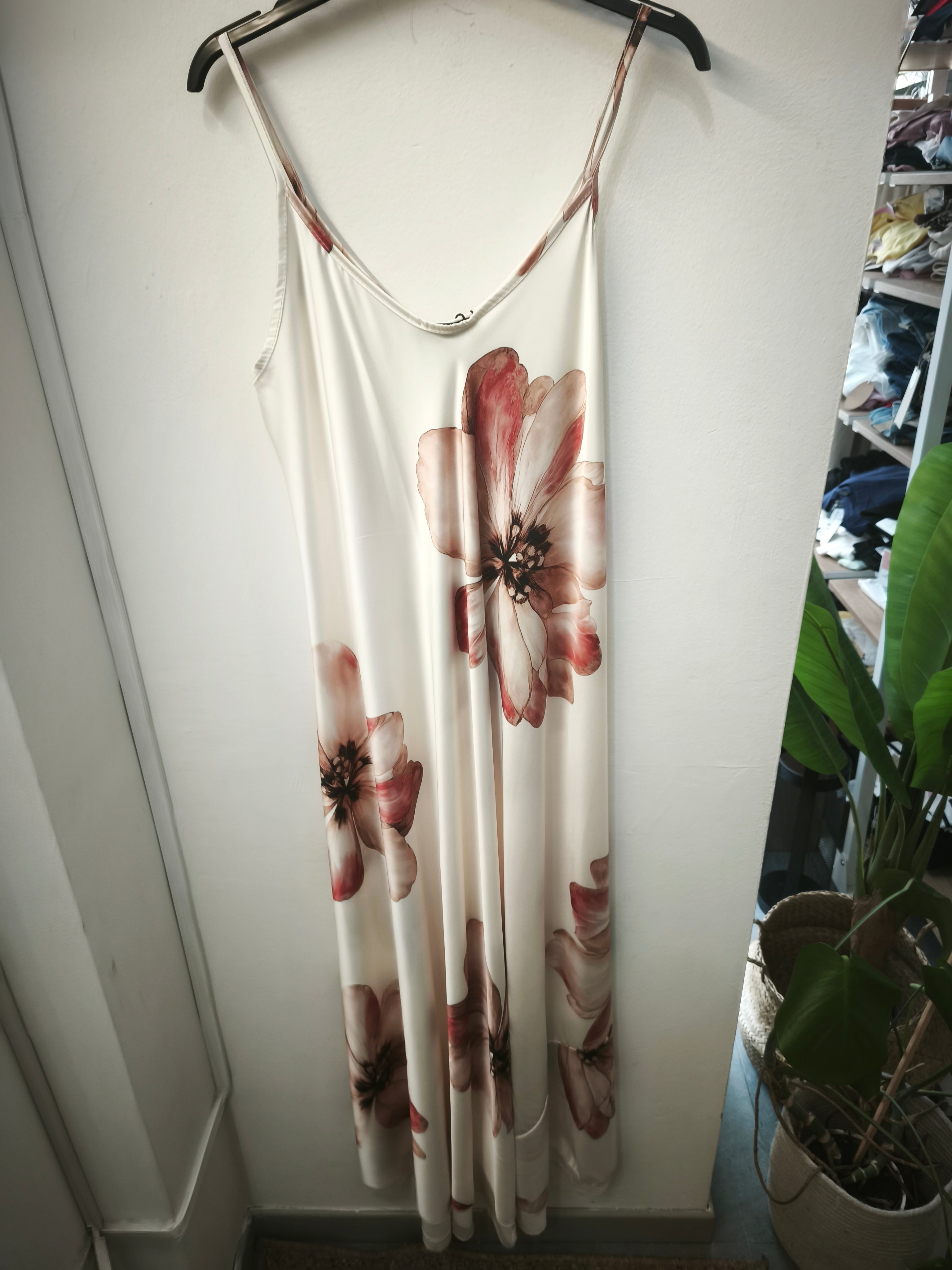 Abito sottoveste in raso