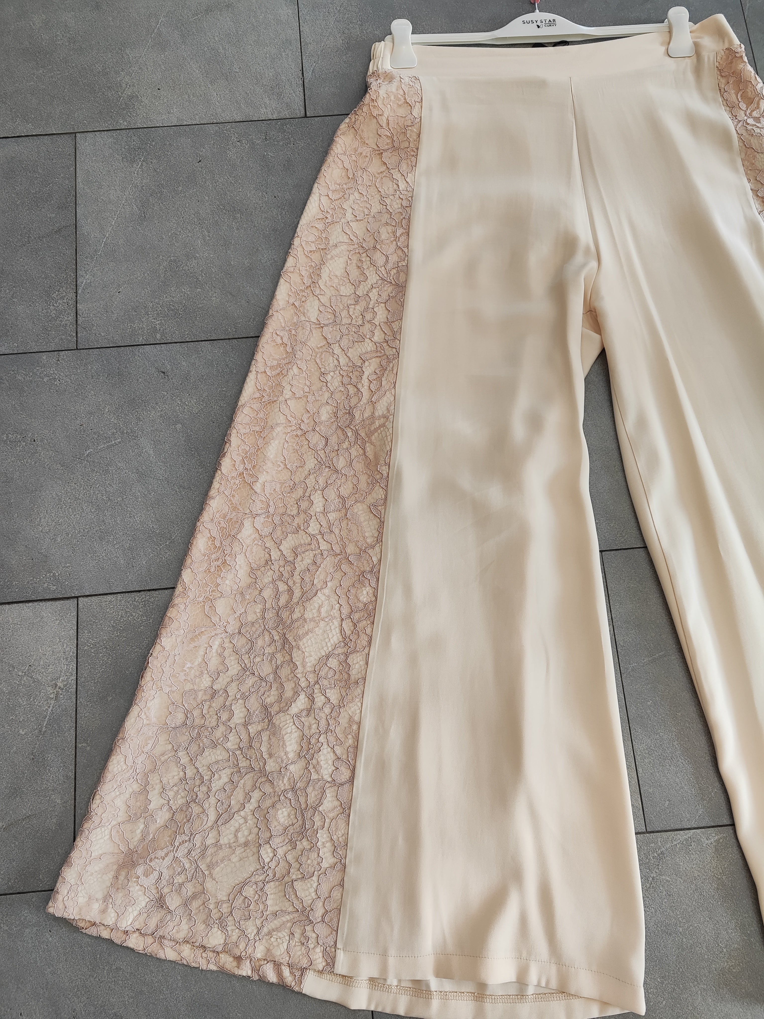 Pantaloni banda pizzo 2458
