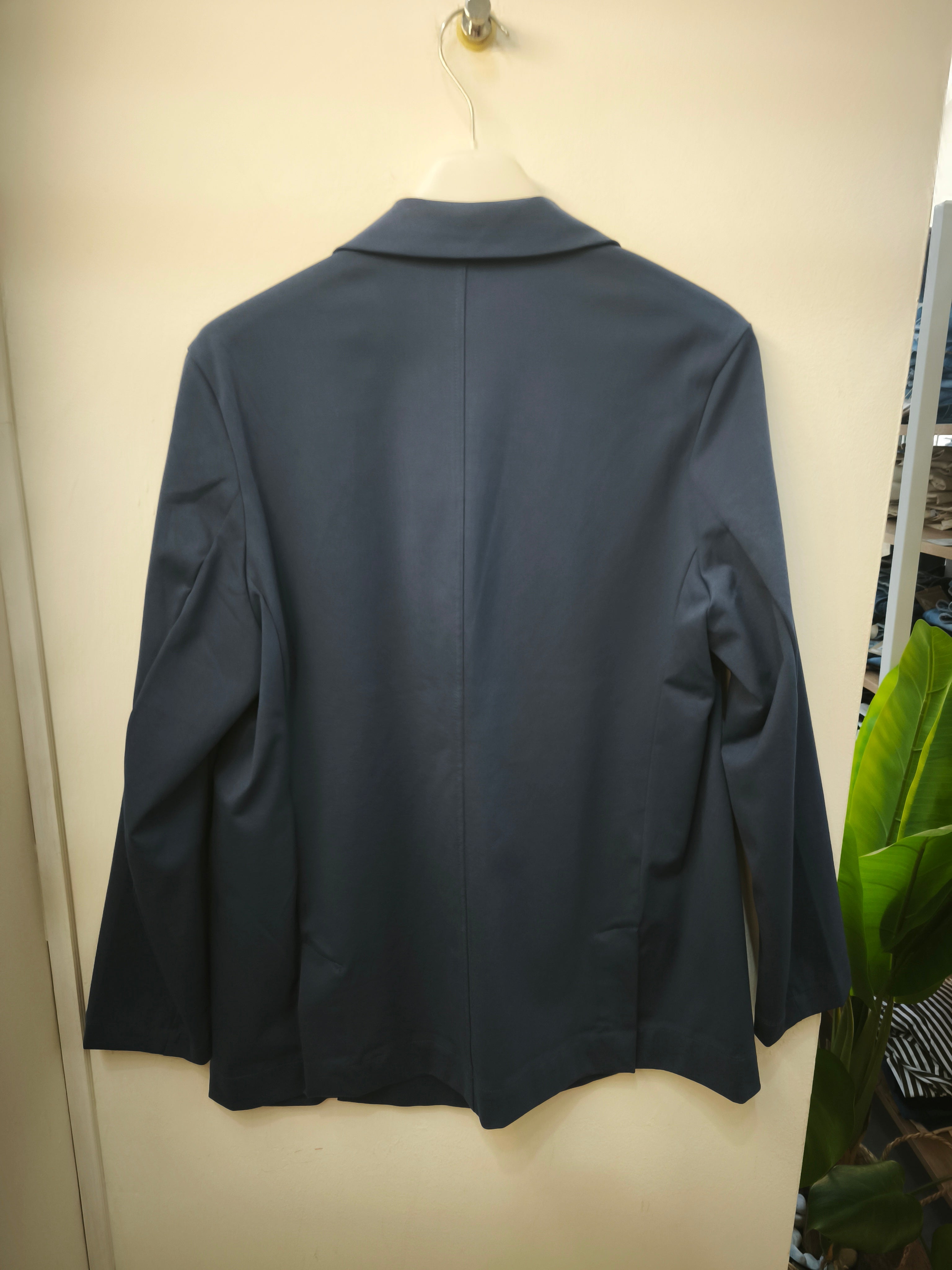 Blazer monopetto blu Ragno