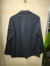 Blazer monopetto blu Ragno