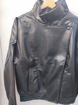 NUOVA COLLEZIONE - Giacca ecopelle over