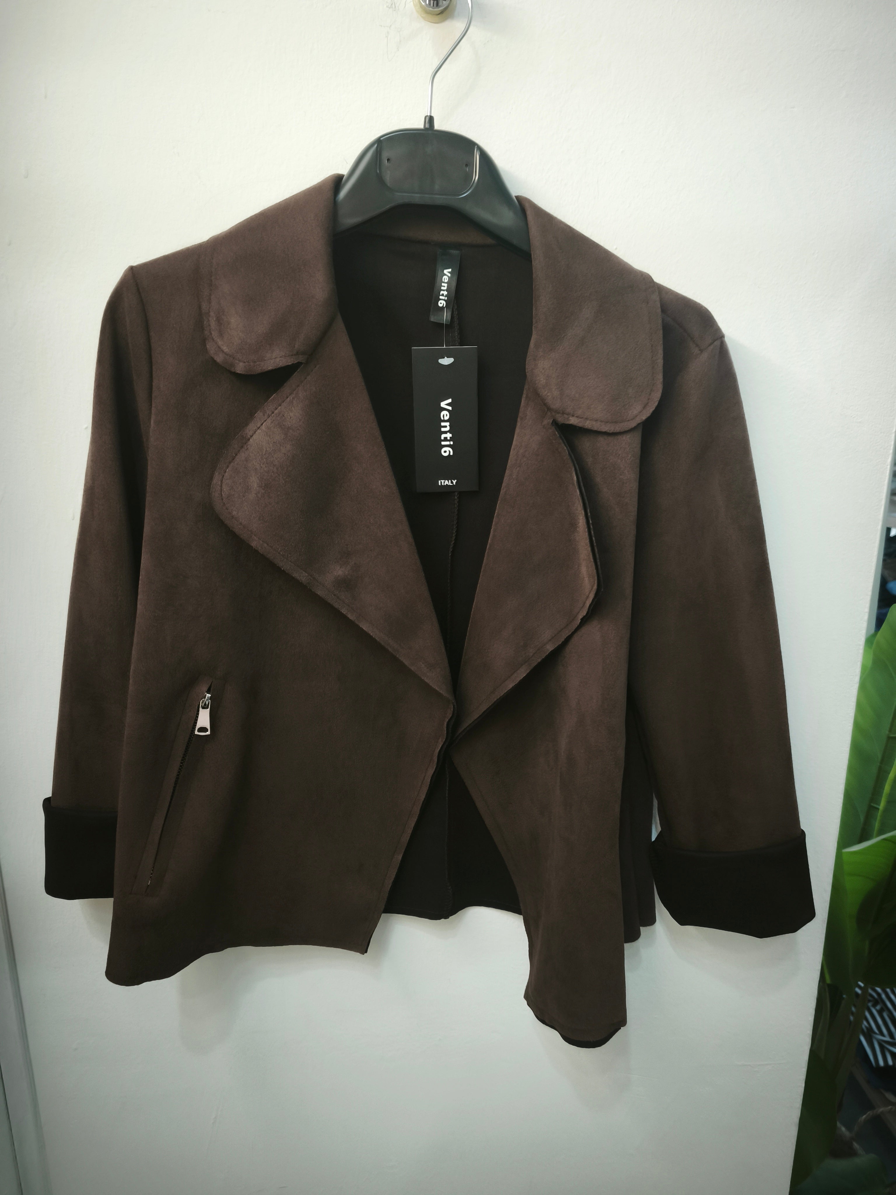 Giacca suede