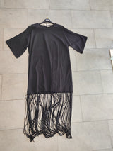 Maxi t-shirt frange 7238