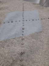 Maglia rombi e strass