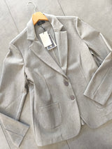 Giacca ragno punto Milano grigia