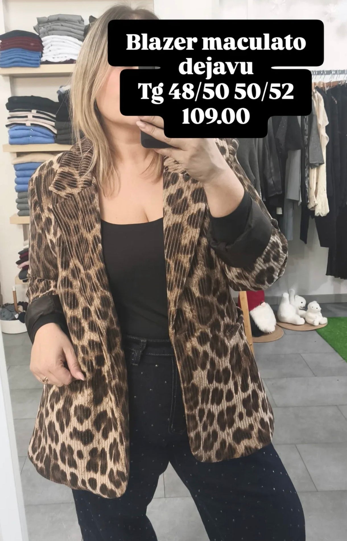 Blazer maculato dejavu