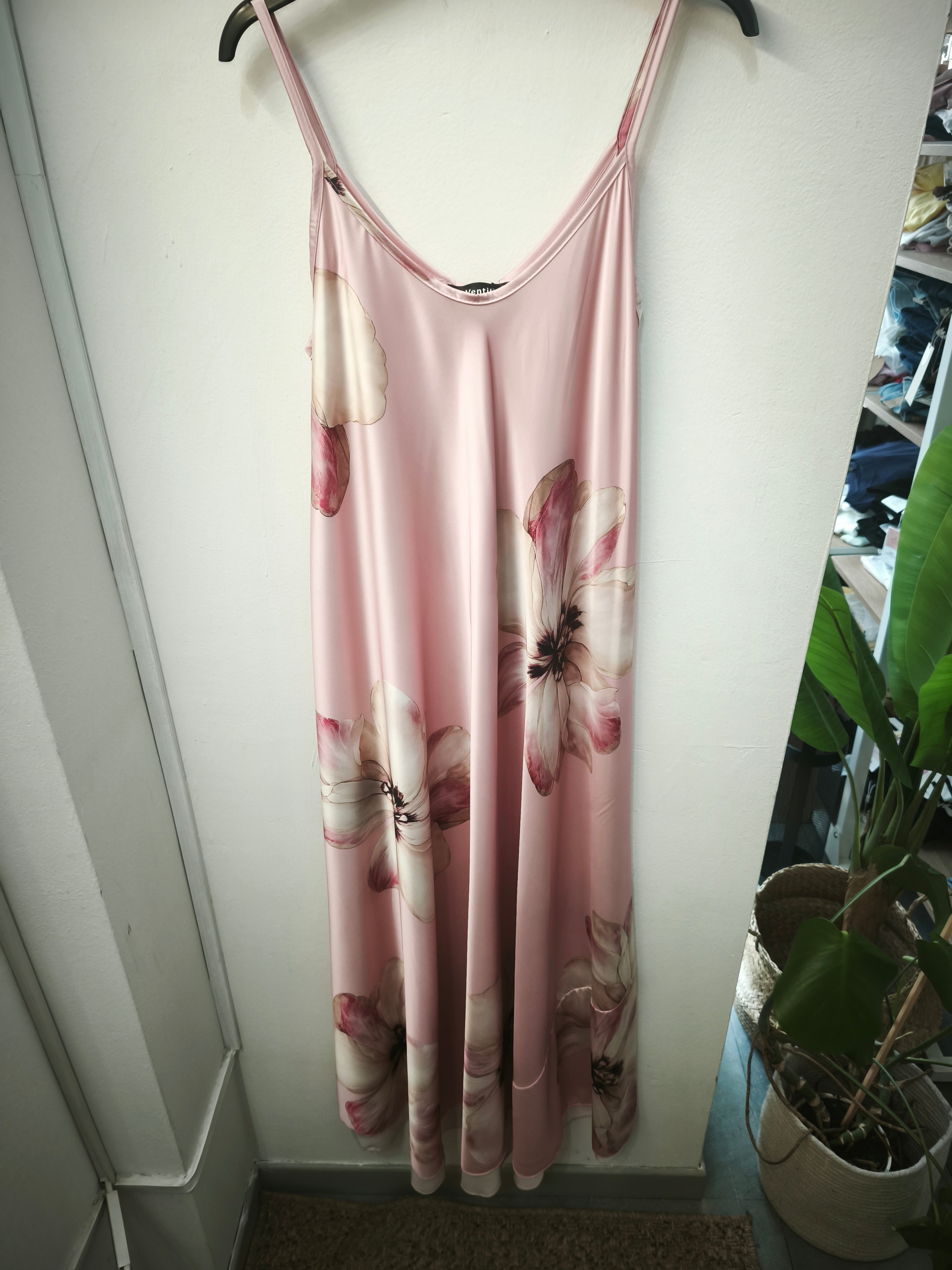 Abito sottoveste in raso