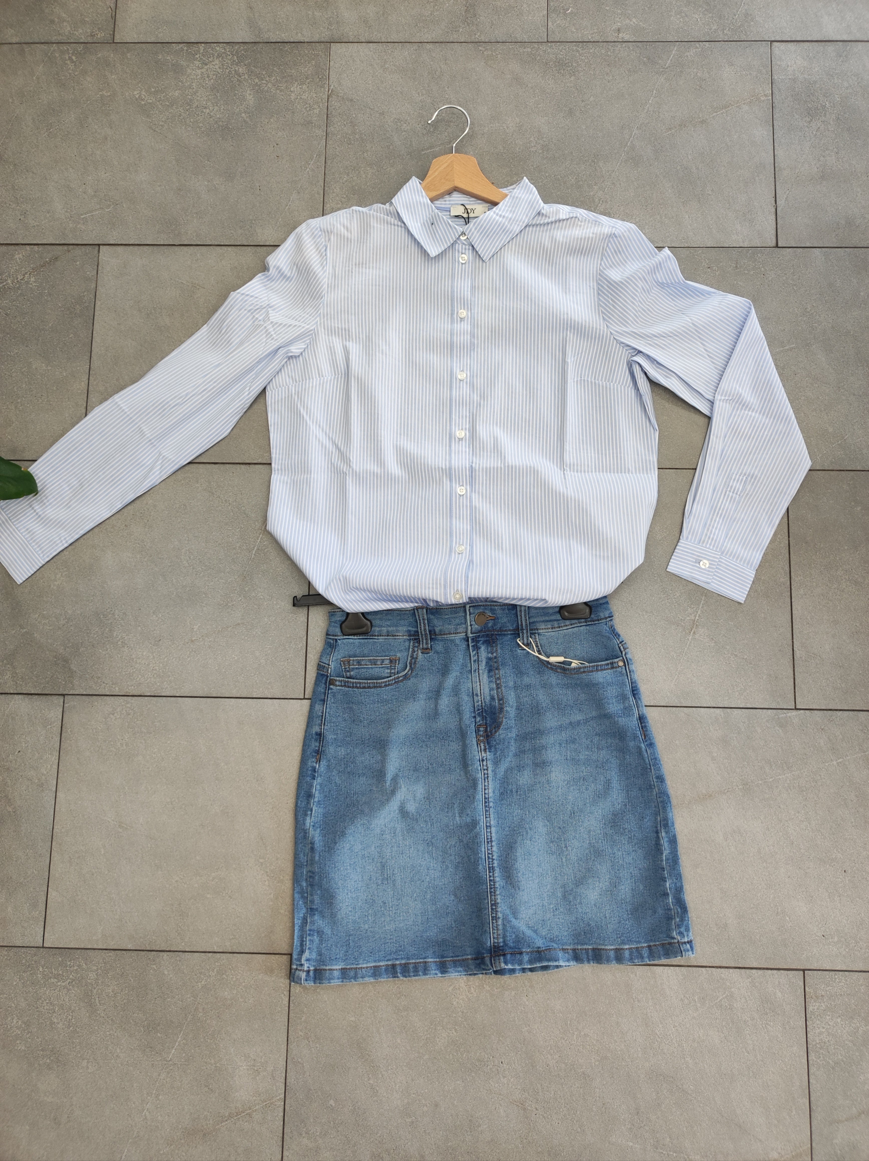 Camicia Blue White