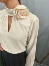 Camicia rosa -flash feste-