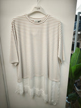 Maxi maglia riga