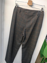 Pantalone check gamba dritta ULTIMO