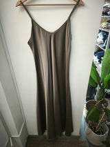 Abito sottoveste in raso