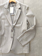 Giacca ragno punto Milano grigia