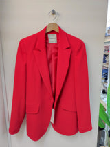 Blazer monopetto rosso