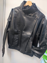 NUOVA COLLEZIONE - Giacca ecopelle over