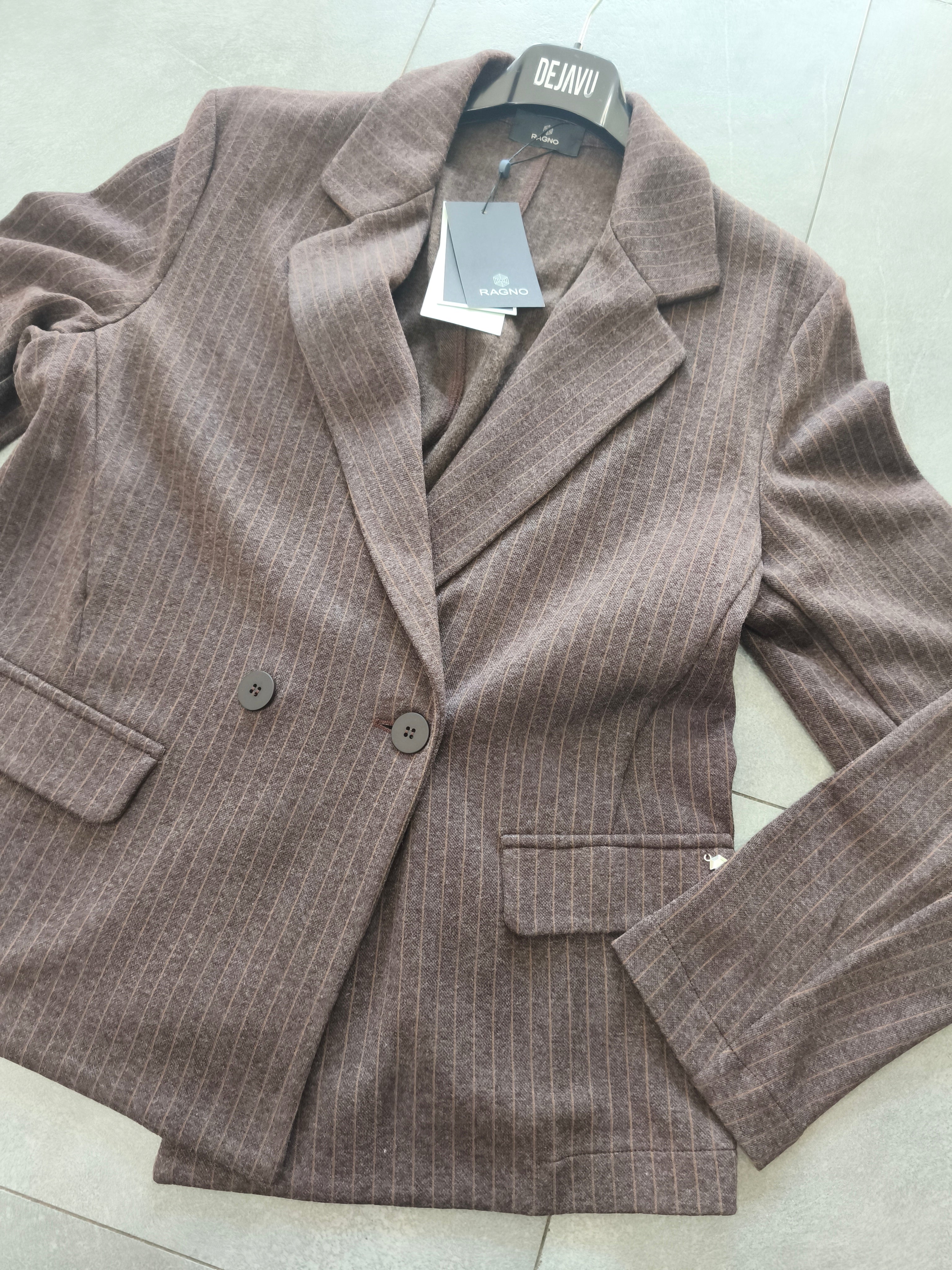 Giacca ragno gessata