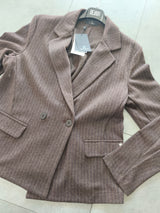 Giacca ragno gessata