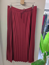 Gonna plissé con coulisee