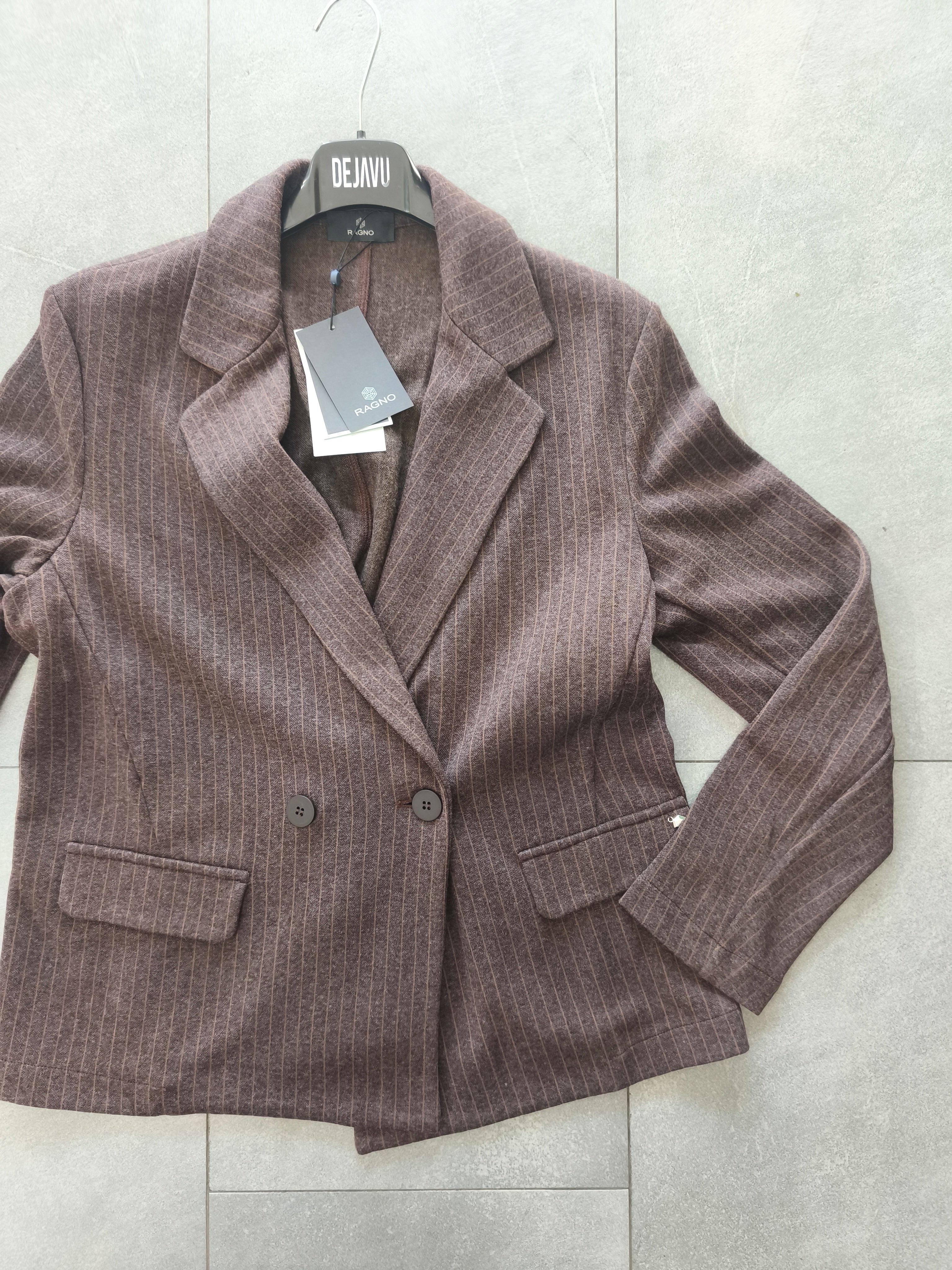 Giacca ragno gessata