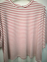 Maxi maglia riga